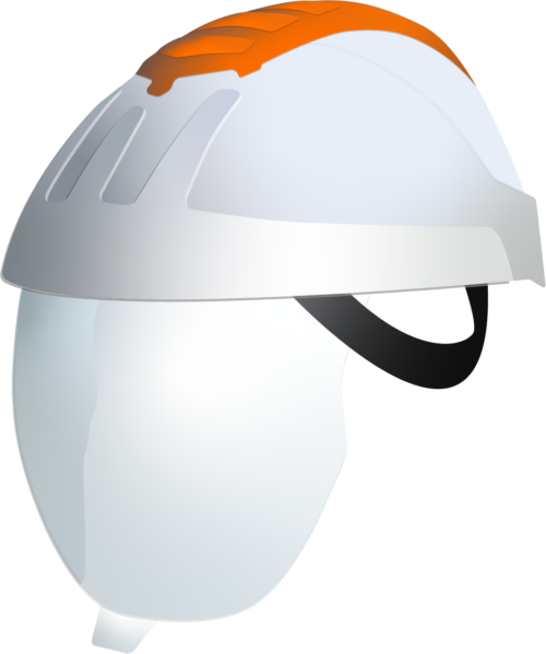 Casque de protection avec visière